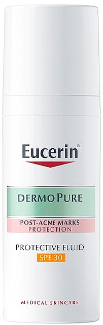 Захисний флюїд для обличчя SPF30 - Eucerin DermoPure Oil Control Protective Fluid SPF30