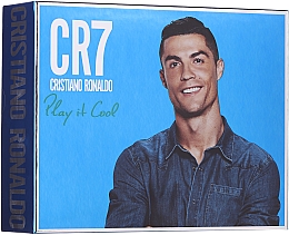 Парфумерія, косметика Cristiano Ronaldo CR7 Play It Cool - Набір (edt/100ml + sh/gel/150ml + deo/spray/150ml)