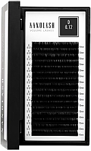 Парфумерія, косметика Nanolash Volume Lashes - Накладні вії D, 0.12 (11 мм)
