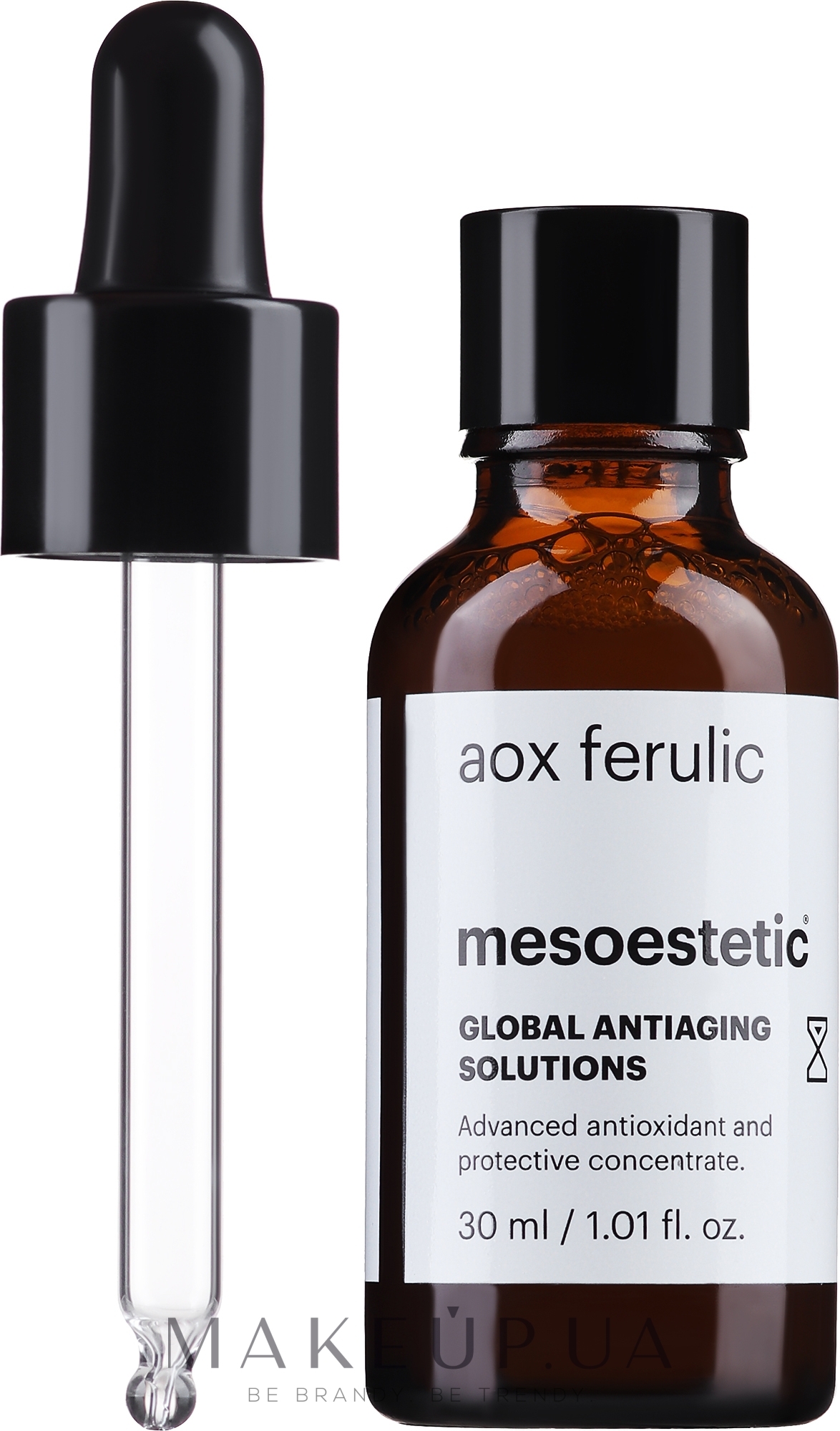 Сыворотка-антиоксидант против преждевременного старения кожи - Mesoestetic Aox Ferulic  — фото 30ml