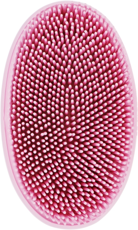 Массажная щетка для тела, 04591, розовая - Eurostil — фото N2
