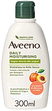 Гель для душу "Абрикоса й мед" - Aveeno Daily Moisturizing Yogurt Shower Bath — фото N1