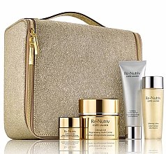 Духи, Парфюмерия, косметика Набор - Estee Lauder Re-Nutriv (eye/cr/7ml + cr/50ml + lot/50ml + cleanser/50ml+bag)