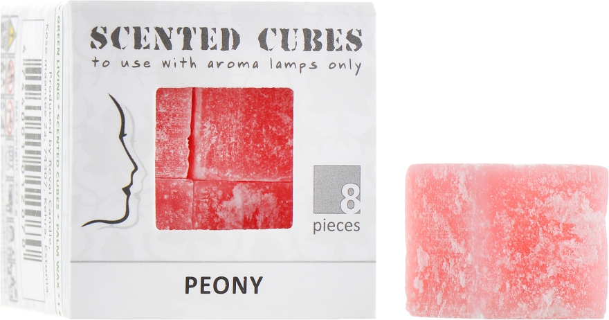 Аромакубики "Пион" - Scented Cubes Peony Candle