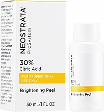 Осветляющий пилинг с лимонной кислотой, 30% - NeoStrata ProSystem Brightening Peel With 30% Citric Acid — фото N2