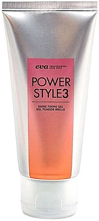 Фиксирующий гель с жестким и блестящим эффектом - Eva Professional Power Style Shine Fixig Gel — фото N1