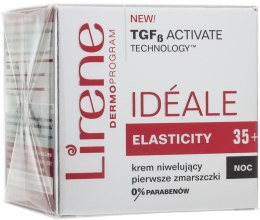 Парфумерія, косметика УЦІНКА Крем від перших зморшок, нічний - Lirene Ideale Cream First Wrinkles*