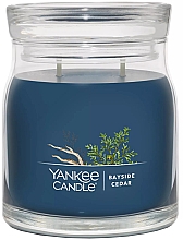 Ароматическая свеча в банке "Кедр", 2 фителя - Yankee Candle Bayside Cedar — фото N1