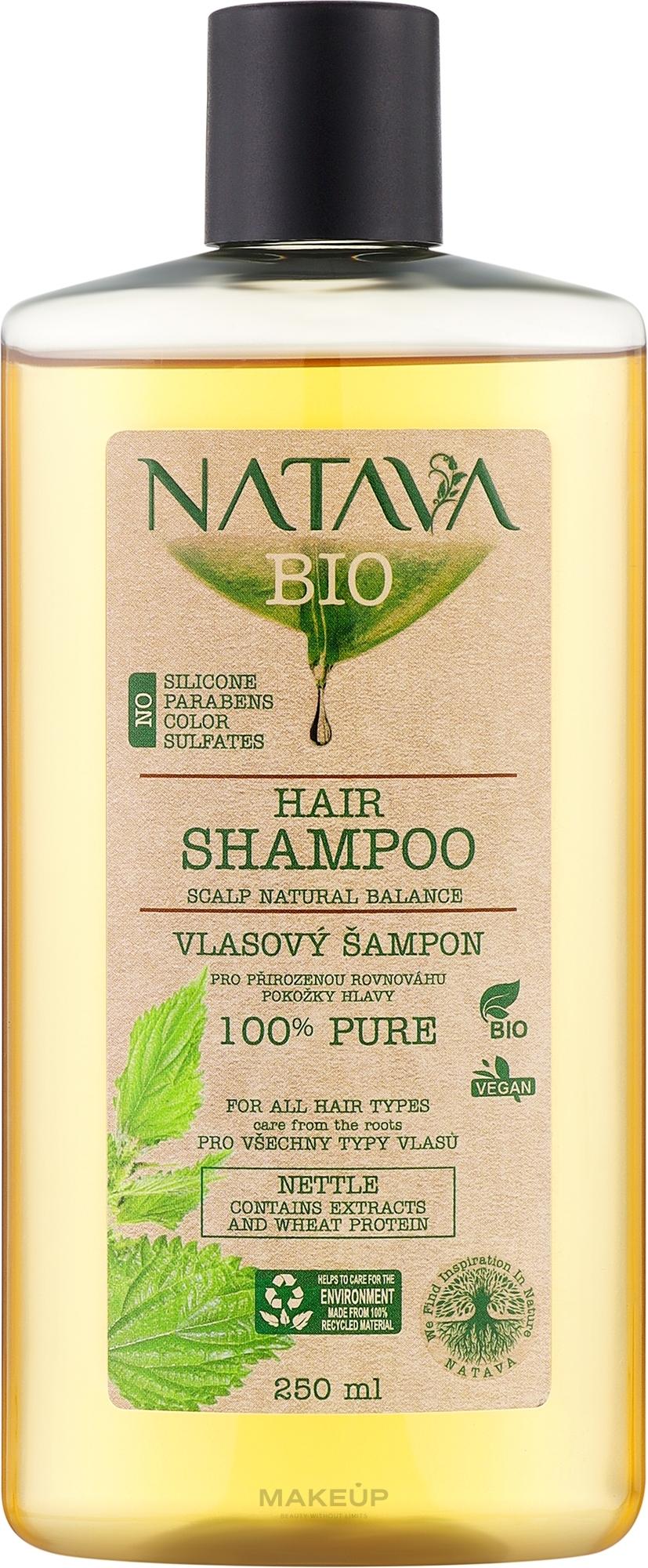 Шампунь для волос "Крапива" - Natava — фото 250ml