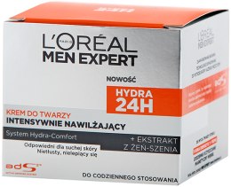 Увлажняющий крем для лица - L'Oreal Paris Men Expert Hydra 24h Face Cream  — фото N1