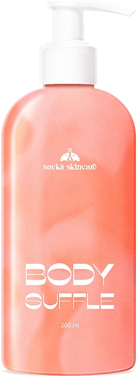 Суфле для тела "Персик" - Sovka Skincare Body Suffle Peaches