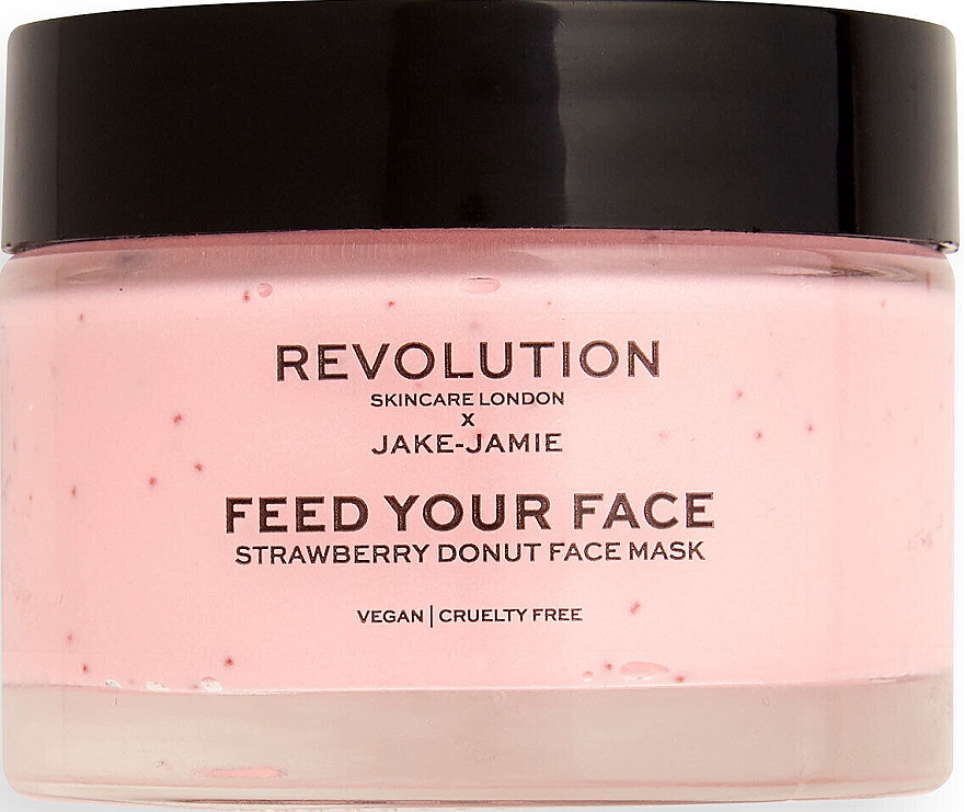 Зволожувальна маска для обличчя - Revolution Skincare x Jake Jamie Strawberry Donut Face Mask — фото N2