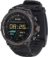 Парфумерія, косметика Смартгодинник для чоловіків, чорний - Garett Smartwatch GRS PRO