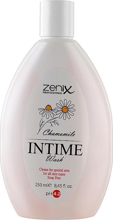 Гель для интимной гигиены с экстрактом ромашки - Zenix Chamomile Intime Wash — фото N1