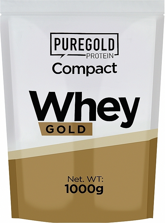 Сывороточный протеин "Крем-брюле" - PureGold Protein Compact Whey Gold Creme Brulee — фото N1