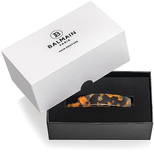 Заколка для волосся, черепаха - Balmain Hair Clip Medium Tortoise Shell — фото N2