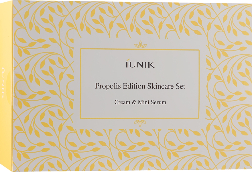 Набір - iUNIK Propolis Edition Skin Care Set (mask/60ml + ser/15ml) — фото N2