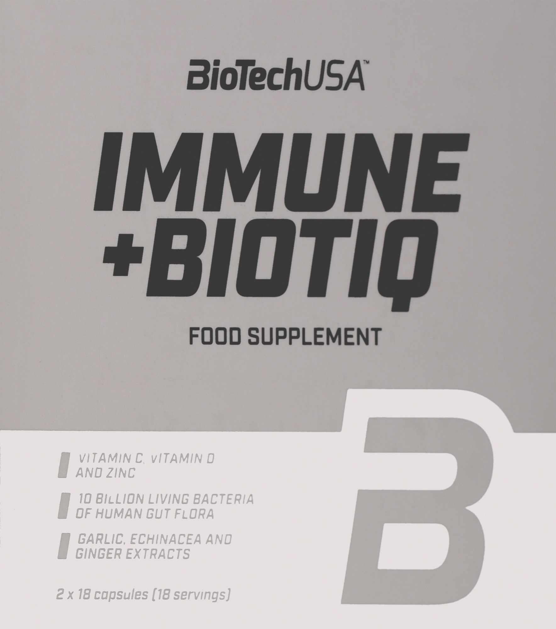 Комплекс витаминов и минералов - BiotechUSA Immune + Biotiq — фото 36шт