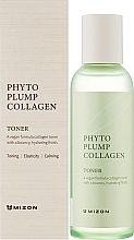 Успокаивающий веганский тоник с фитоколлагеном - Mizon Phyto Plump Collagen Toner — фото N2