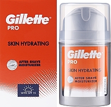 Крем після гоління - Gillette Pro Skin Hydrating After Shave Moisturing Spf15 — фото N3
