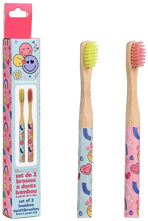 Зубная щетка для детей - Take Care Smiley Word Toothbrush — фото N1