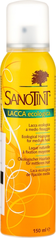 Экологический лак для волос - Sanotint — фото N1