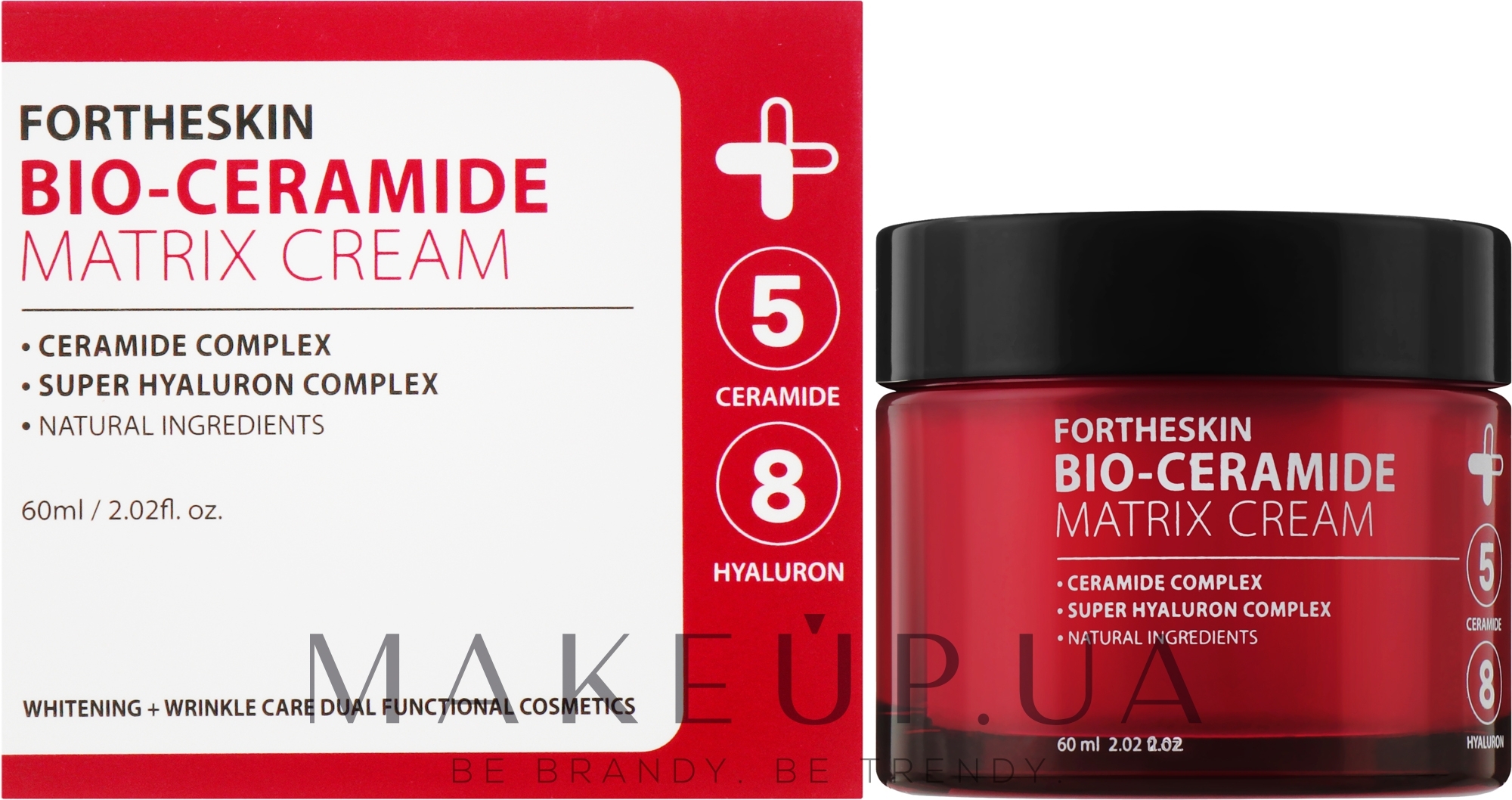 Крем с керамидами для лица - Fortheskin Bio Ceramide Matrix Cream — фото 60ml