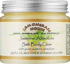 Парфумерія, косметика Соляний пілінг "Жасмин" - Lemongrass House Jasmine Salt Body Glow
