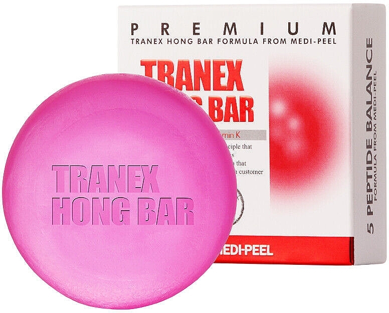 Косметическое мыло для лица и тела против высыпаний - MEDIPEEL Tranex Hong Bar — фото N1