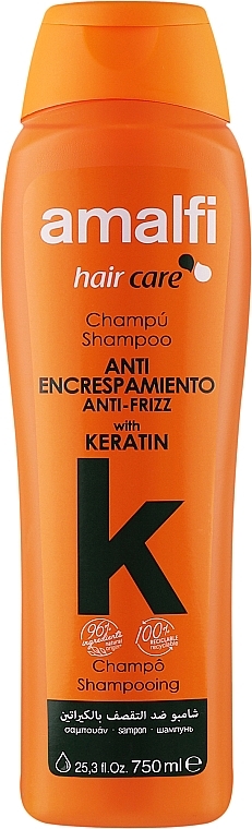 Шампунь для волос "Кератин" - Amalfi Shampoo