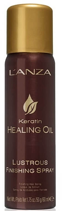 Лак-блиск з кератиновим еліксиром - L'Anza Keratin Healing Oil Lustrous Finishing Spray
