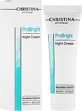 Духи, Парфюмерия, косметика Восстанавливающий ночной крем - Christina Clinical ProBright Night Cream Rehabilitate Replenish