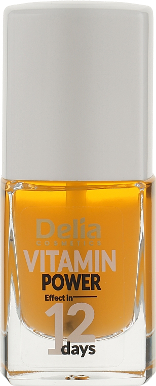 Вітамінний кондиціонер для нігтів - Delia Cosmetics Power Of Vitamins Nail Conditioner — фото N1