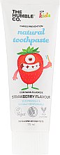 Натуральная зубная паста "Детская со вкусом клубники" - The Humble Co. Natural Toothpaste Kids Strawberry Flavor — фото N3