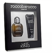 Roccobarocco Last King - Набор (edt/100ml + sh/gel/200ml) — фото N1