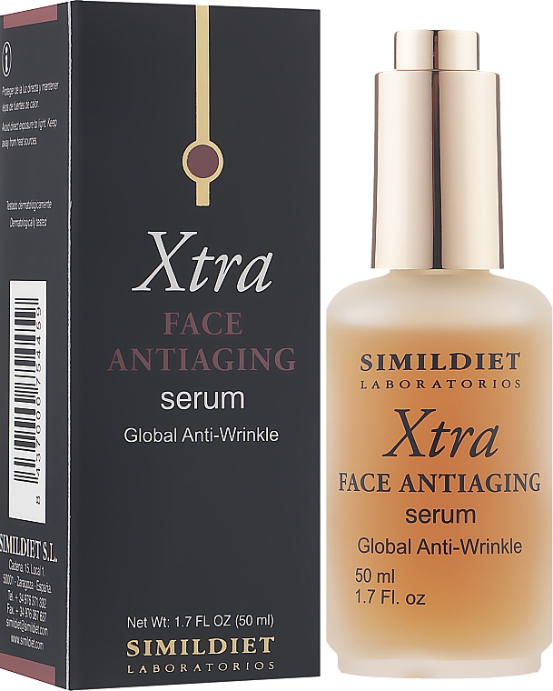 Антивікова сироватка для обличчя - Simildiet Laboratorios Xtra Face Antiaging Serum — фото N2