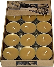 Духи, Парфюмерия, косметика Чайные свечи "Корица", 30 шт. - Admit Scented Eco Series Cinnamon
