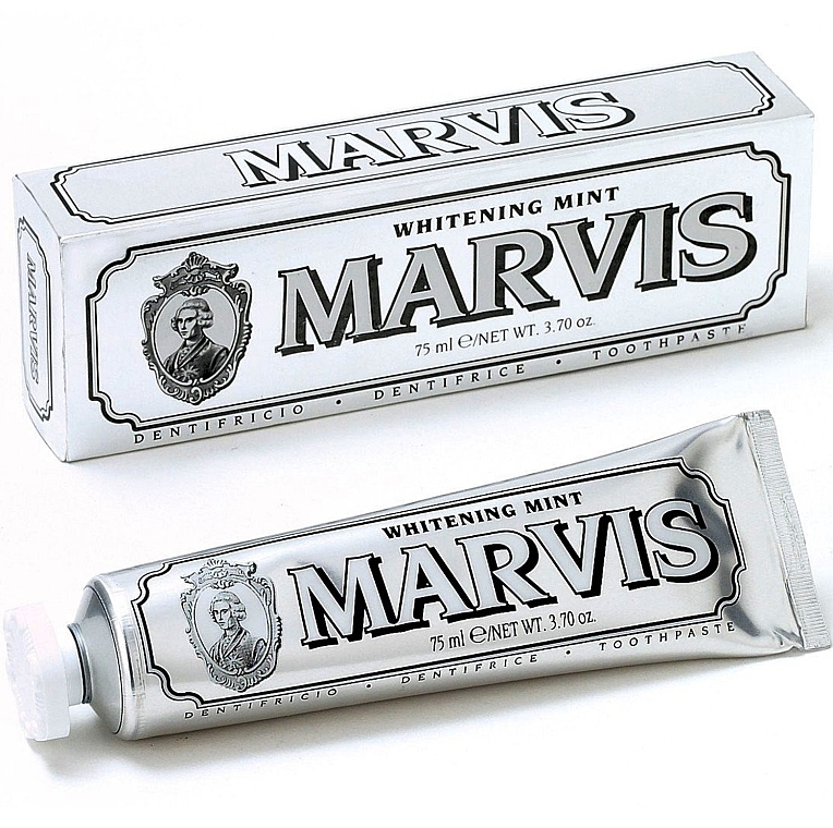 Відбілююча зубна паста - Marvis Whitening Mint Toothpaste — фото N4