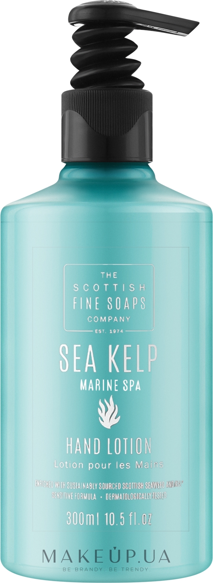 Лосьон для рук - Scottish Fine Soaps Sea Kelp Moisturiser Recycled Bottle — фото 300ml