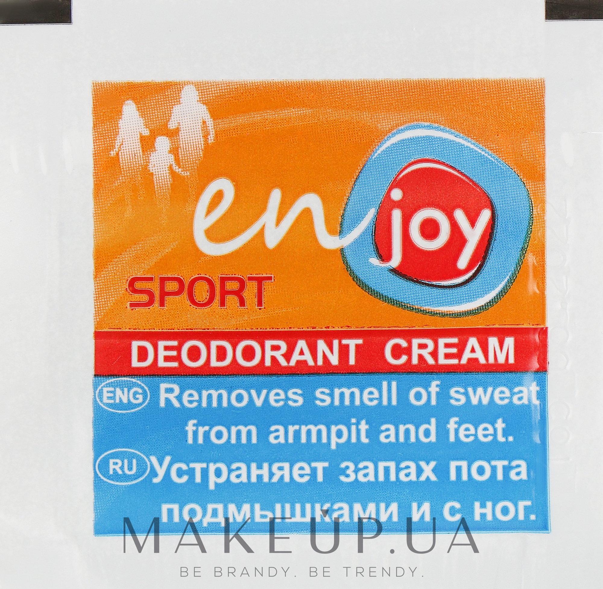 Екокрем-дезодорант - Enjoy & Joy Sport Deodorant Cream (пробник) — фото 1.5ml