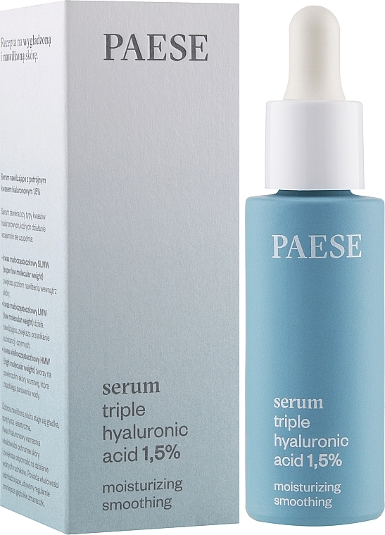 УЦЕНКА Гиалуроновая сыворотка для лица - Paese Hyaluronic Facial Serum * — фото N2