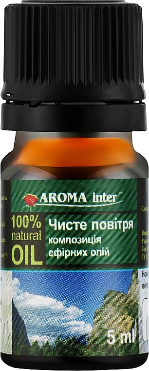 Композиція ефірних олій "Чисте повітря" - Aroma Inter — фото N3