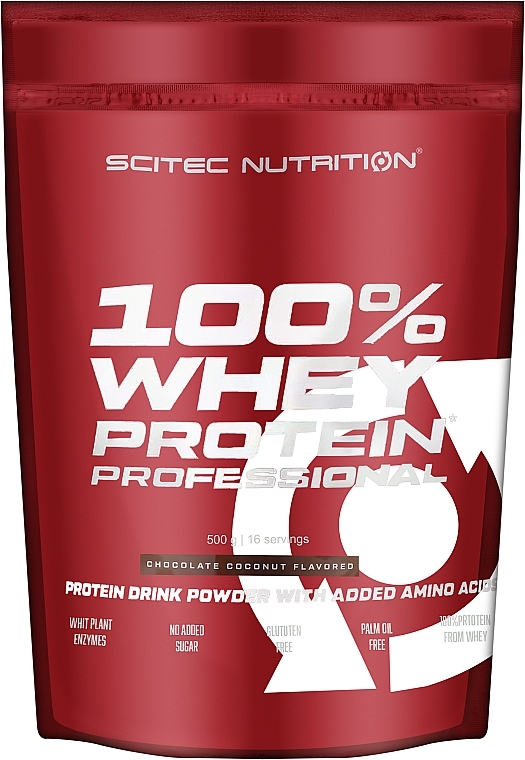 Протеин - Scitec Nutrition 100% Whey Protein Professional Chocolate Coconut — фото N2