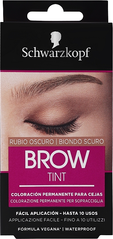 Фарба для брів - Schwarzkopf Professional Brow Tint — фото N1