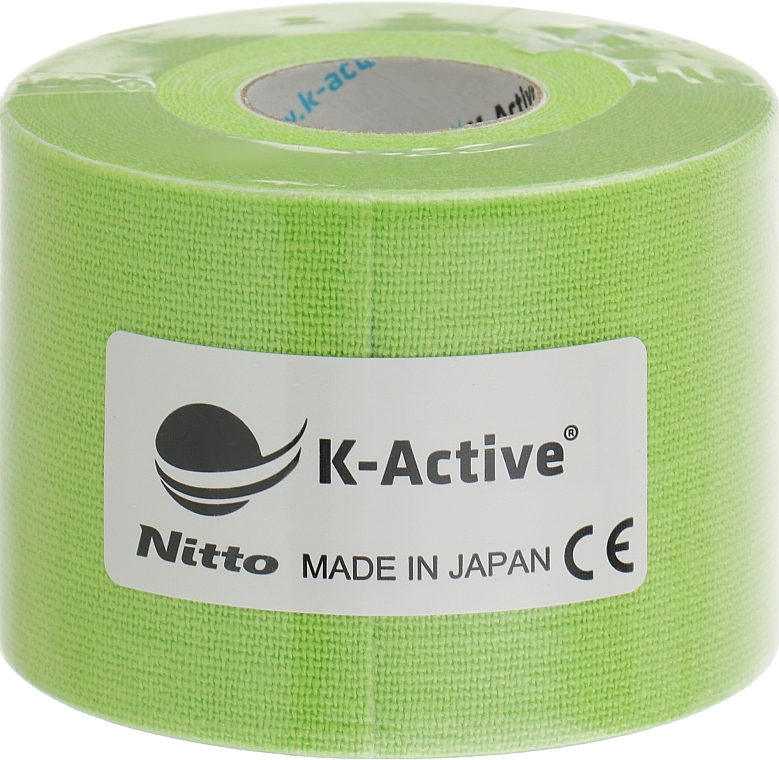 Кінезіо тейп, салатовий - K-Active Tape Classic — фото N1