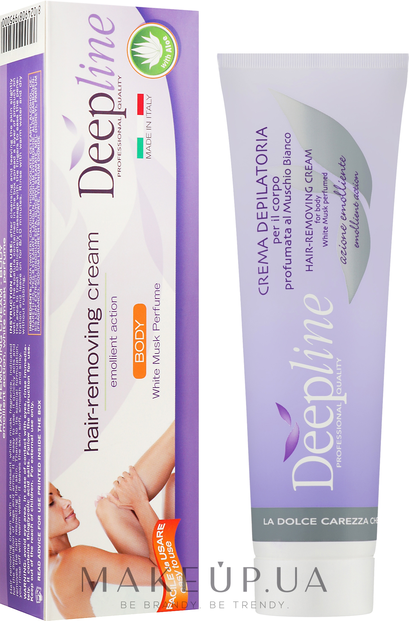 Крем для депиляции тела - Arcocere Deepline Hair-Removing Body Cream — фото 150ml