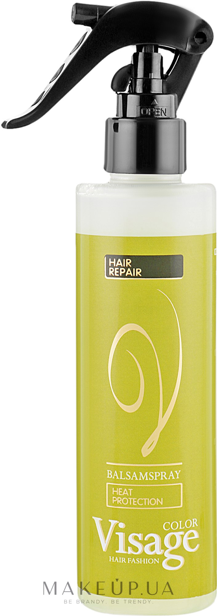 Термозащитный двухфазный бальзам-спрей для волос - Visage Heat Protection Balsam Spray — фото 200ml