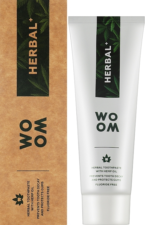 Зубна паста - Woom Herbal+ Toothpaste — фото N2