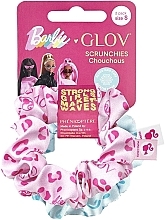 Набор резинок для волос "Барби", 2 шт - Glov Scrunchies Barbie Set Pink & Blue Panther — фото N2