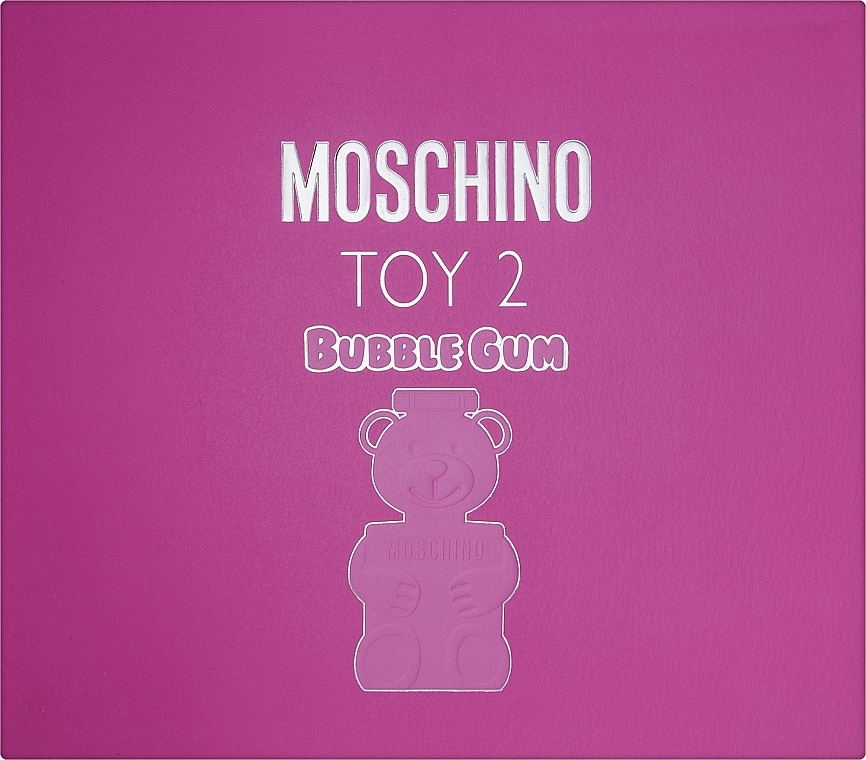 Moschino Toy 2 Bubble Gum - Набор (edt/50ml + b/lot/50ml + sh/gel/50ml) — фото N1